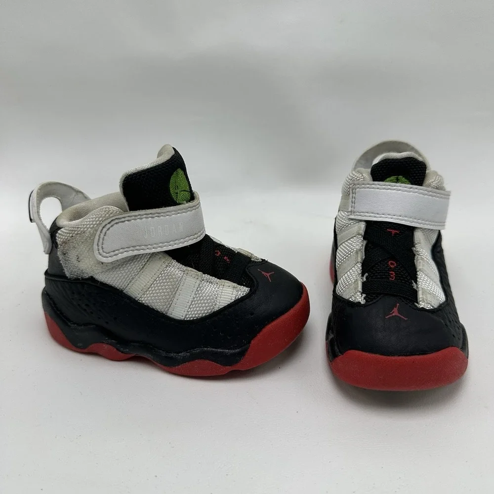 Nike Air Jordan 6 Rings TD Baby 5C 'He Got Game' Toddler Shoes 323420-008